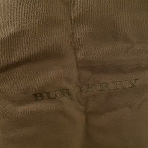 Burberry fabric dust bag